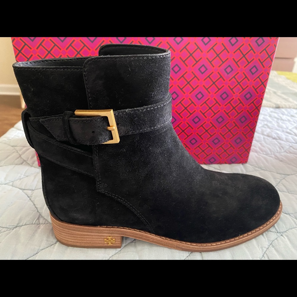 Tory Burch suede boots